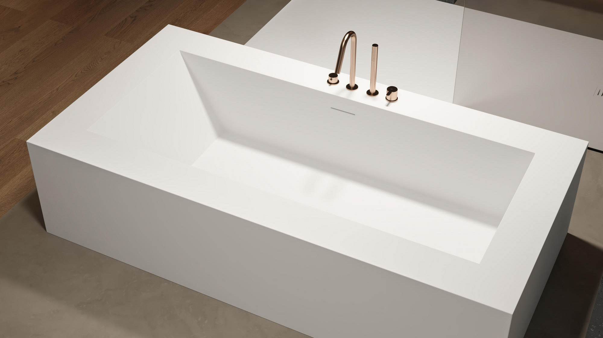 Ванная из искусственного камня — MAS — Modern Acrylic Stone
