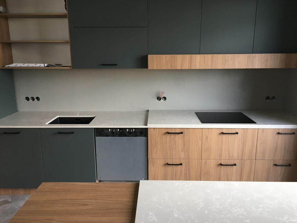 Кухонная столешница и накладка на остров из кварца Avant Quartz 2032 Гренобль — фото 2 — MAS — Modern Acrylic Stone