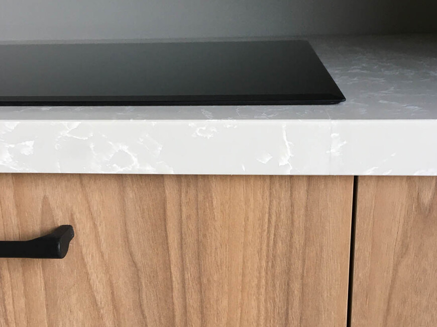 Кухонная столешница и накладка на остров из кварца Avant Quartz 2032 Гренобль — фото 6 — MAS — Modern Acrylic Stone