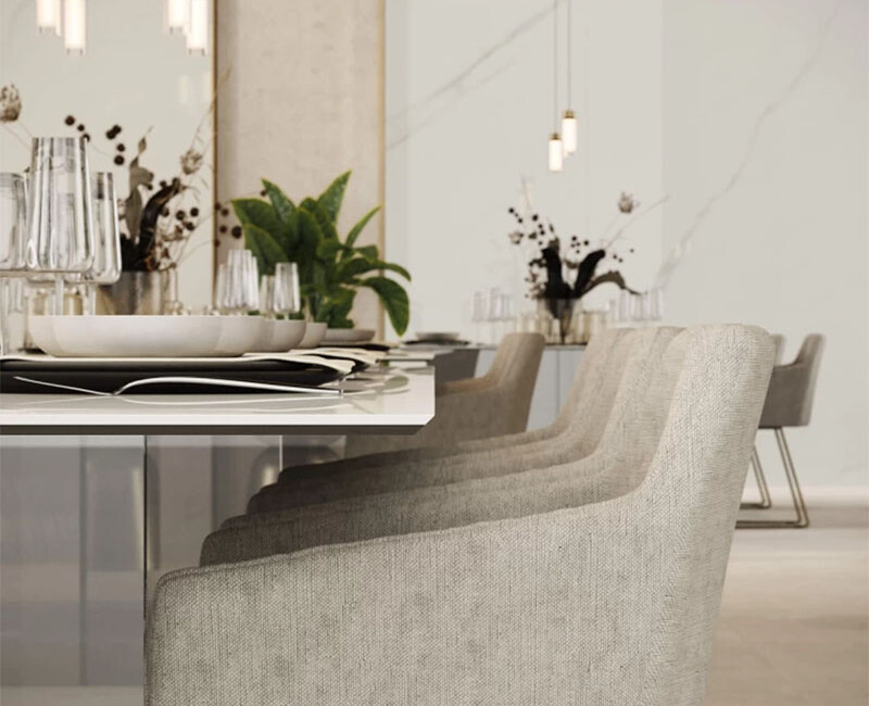Широкоформатная керамогранитная плита Atlas Plan Calacatta Meraviglia — фото 7 — MAS — Modern Acrylic Stone