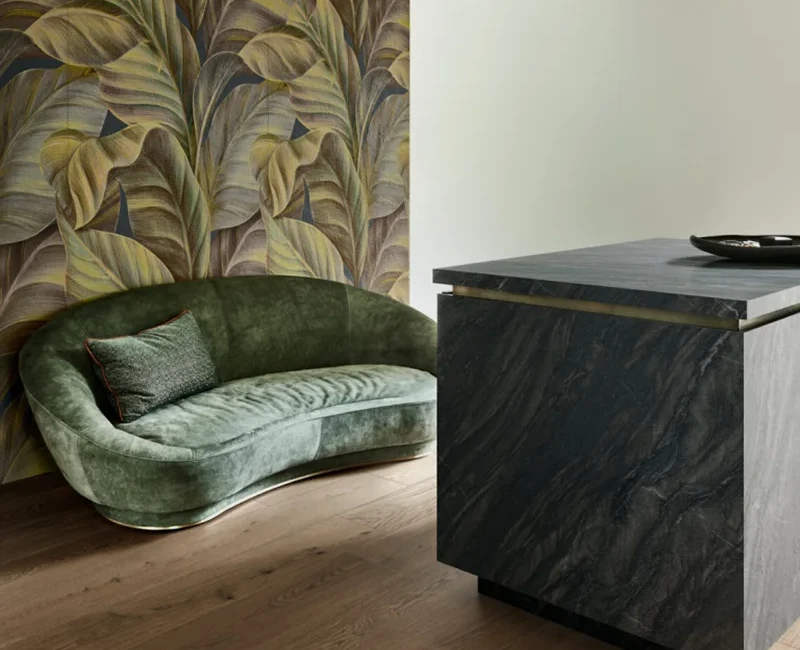 Широкоформатна керамогранітна плита Marazzi Grande Stone Look Bahia Black — фото 6 — MAS — Modern Acrylic Stone