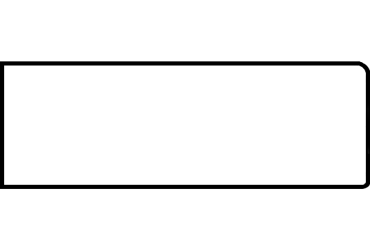 Товщина ― 20 мм, Radius, R2 мм/R1 мм