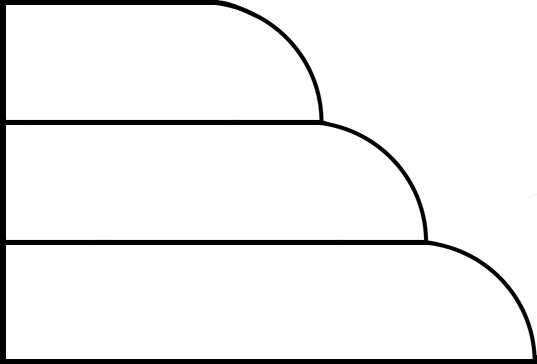 Товщина ― 60 мм, Waterfall, R20 мм