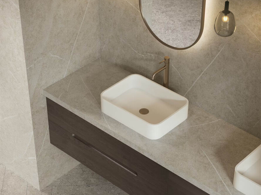 Широкоформатная керамогранитная плита Dekton Adia — фото 6 — MAS — Modern Acrylic Stone