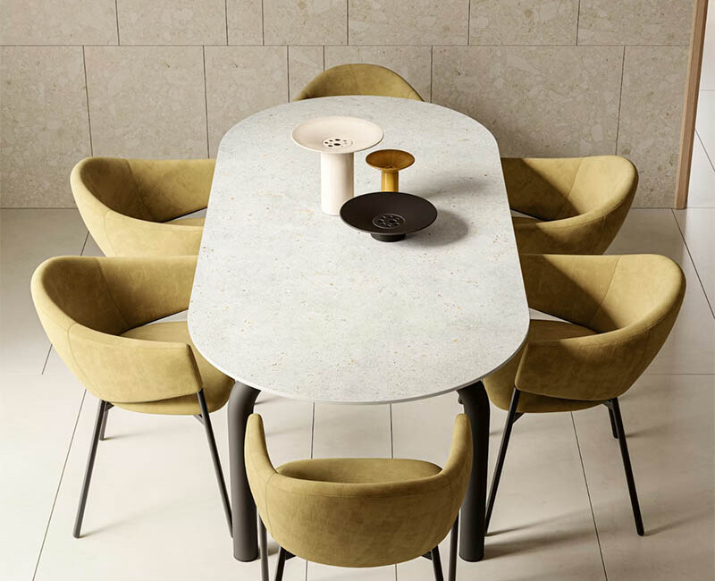 Широкоформатна керамогранітна плита Dekton Polar — фото 5 — MAS — Modern Acrylic Stone