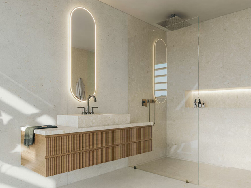 Широкоформатна керамогранітна плита Dekton Polar — фото 6 — MAS — Modern Acrylic Stone