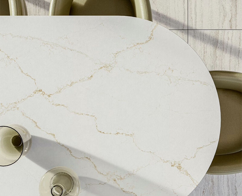 Искусственный кварцевый камень Silestone Blanc Elysee — фото 4 — MAS — Modern Acrylic Stone