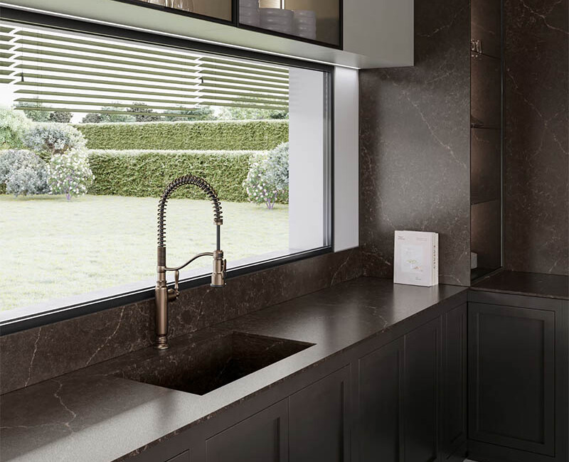 Штучний кварцовий камінь Silestone Chateau Brown — фото 3 — MAS — Modern Acrylic Stone
