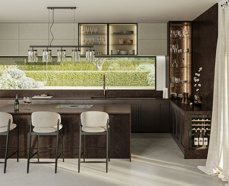 Штучний кварцовий камінь Silestone Chateau Brown — фото 4 — MAS — Modern Acrylic Stone