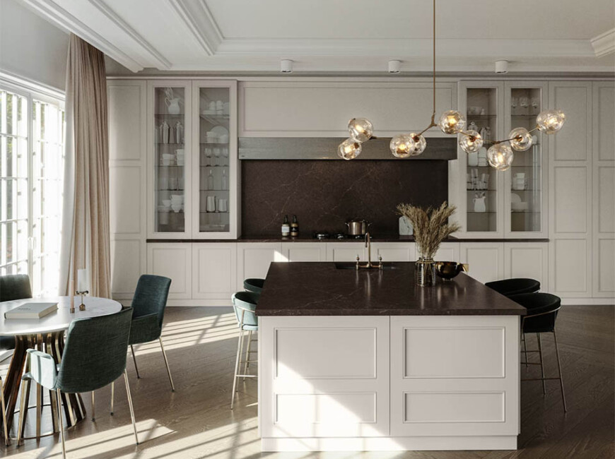 Штучний кварцовий камінь Silestone Chateau Brown — фото 8 — MAS — Modern Acrylic Stone