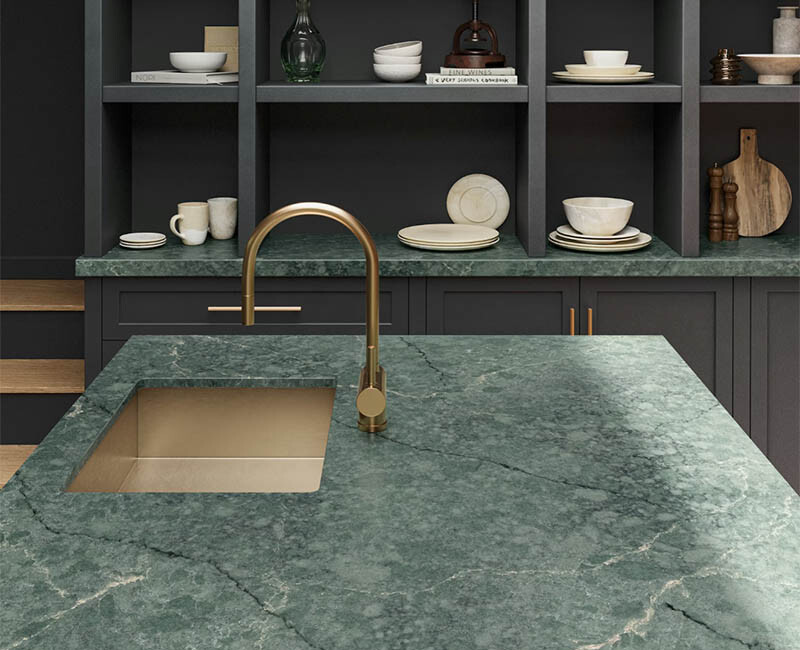 Штучний кварцовий камінь Silestone Jardin Emerald — фото 5 — MAS — Modern Acrylic Stone