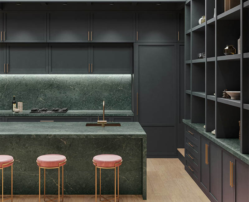Штучний кварцовий камінь Silestone Jardin Emerald — фото 6 — MAS — Modern Acrylic Stone