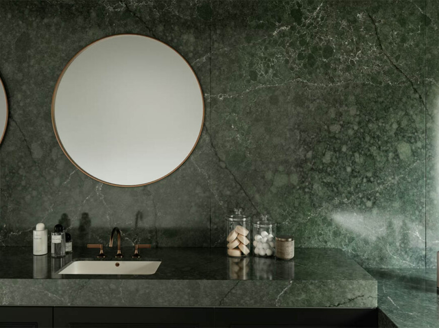 Штучний кварцовий камінь Silestone Jardin Emerald — фото 7 — MAS — Modern Acrylic Stone
