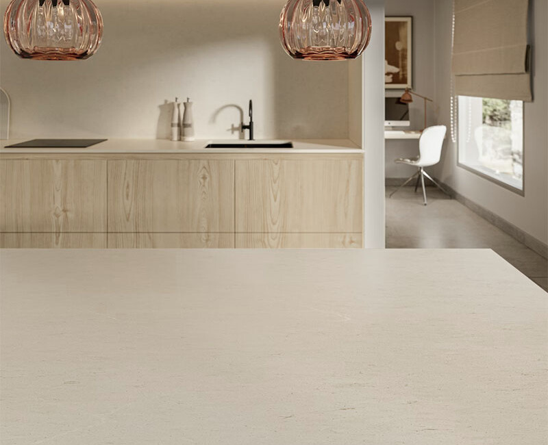Искусственный кварцевый камень Silestone Linen Cream — фото 5 — MAS — Modern Acrylic Stone