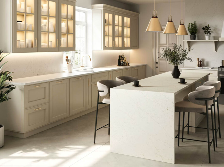 Штучний кварцовий камінь Silestone Persian White — фото 6 — MAS — Modern Acrylic Stone