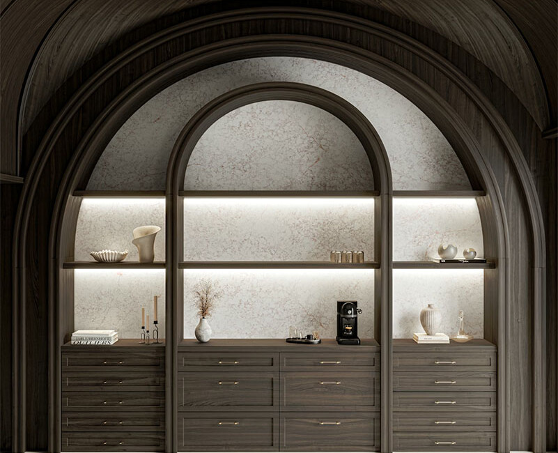 Искусственный кварцевый камень Silestone Riviére Rose — фото 6 — MAS — Modern Acrylic Stone