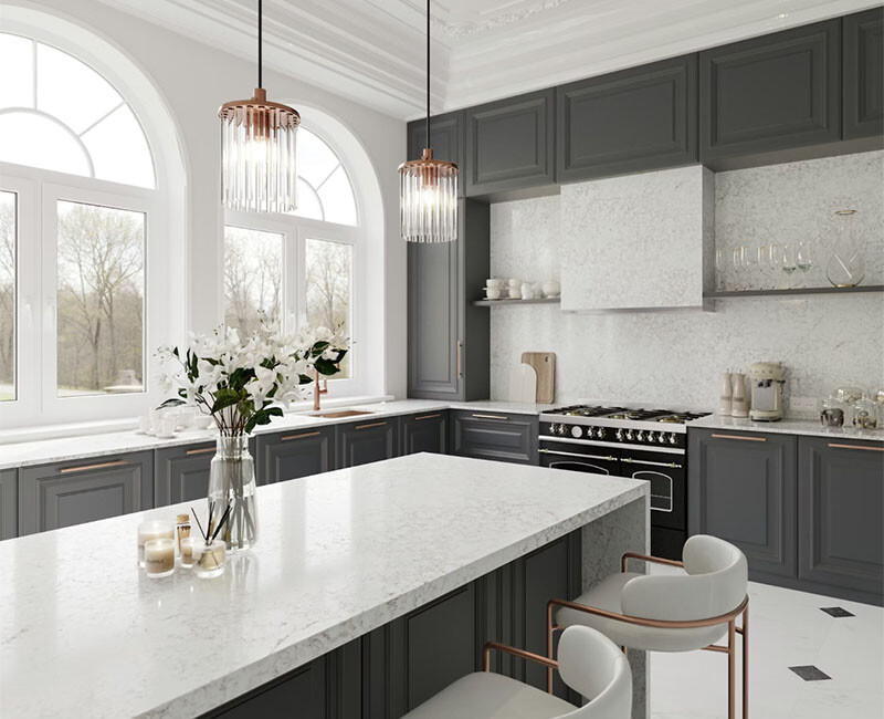 Искусственный кварцевый камень Silestone Riviére Rose — фото 9 — MAS — Modern Acrylic Stone