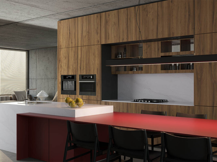 Искусственный кварцевый камень Vicostone BQ6801 Marmoris — фото 8 — MAS — Modern Acrylic Stone
