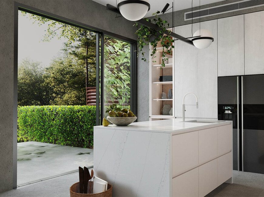 Штучний кварцовий камінь Vicostone BQ8850 Sardiana — фото 4 — MAS — Modern Acrylic Stone