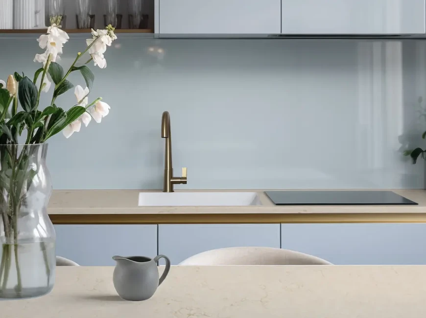 Искусственный кварцевый камень Avant Quartz 2130 Nimes Marfil — фото 3 — MAS — Modern Acrylic Stone