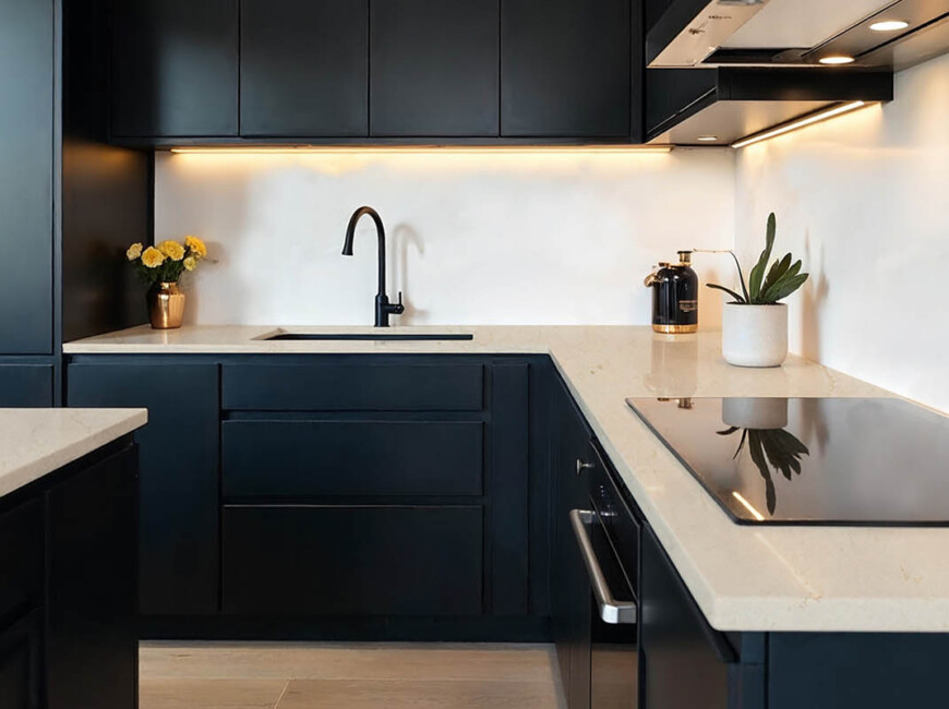 Искусственный кварцевый камень Avant Quartz 2130 Nimes Marfil — фото 5 — MAS — Modern Acrylic Stone