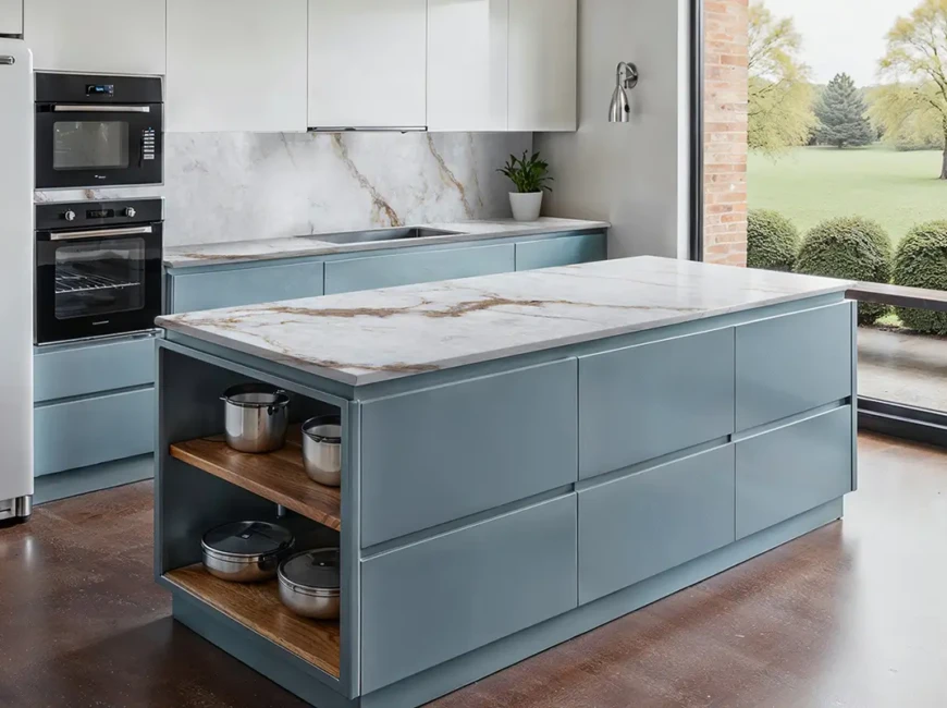 Штучний кварцовий камінь Avant Quartz 5750 Calacatta Chery — фото 4 — MAS — Modern Acrylic Stone