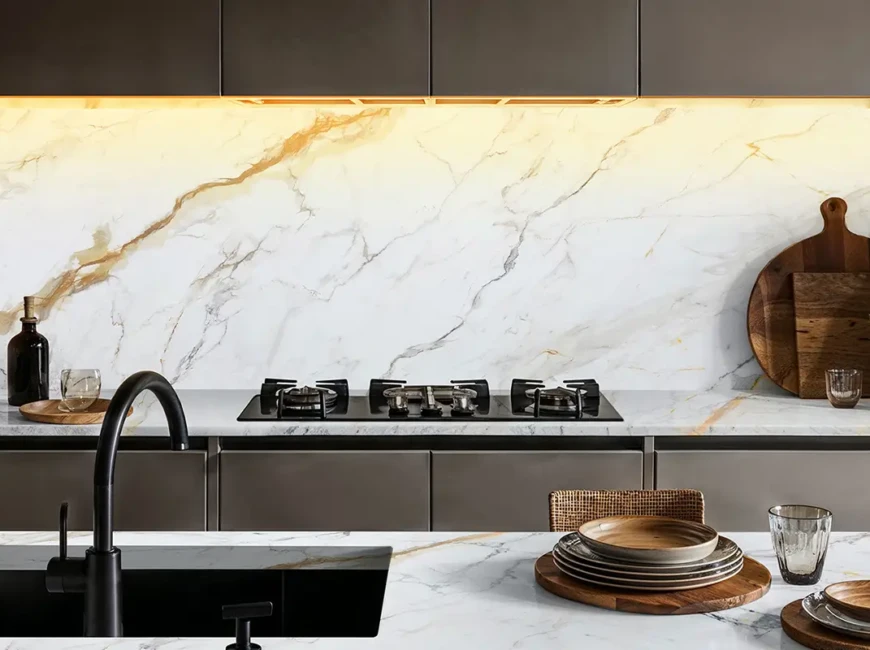Искусственный кварцевый камень Avant Quartz 5751 Calacatta Besson — фото 3 — MAS — Modern Acrylic Stone