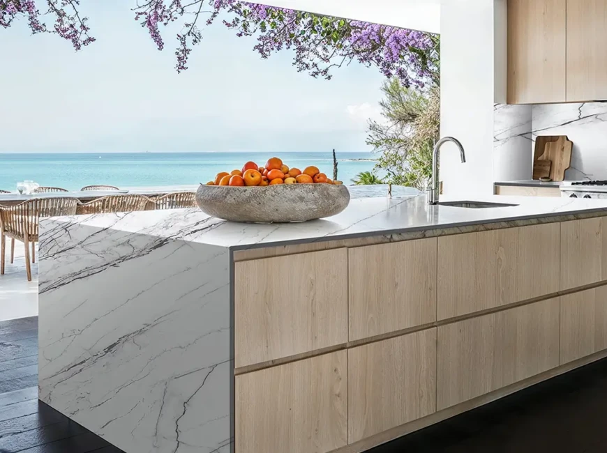 Искусственный кварцевый камень Avant Quartz 5753 Calacatta Aveyron — фото 4 — MAS — Modern Acrylic Stone