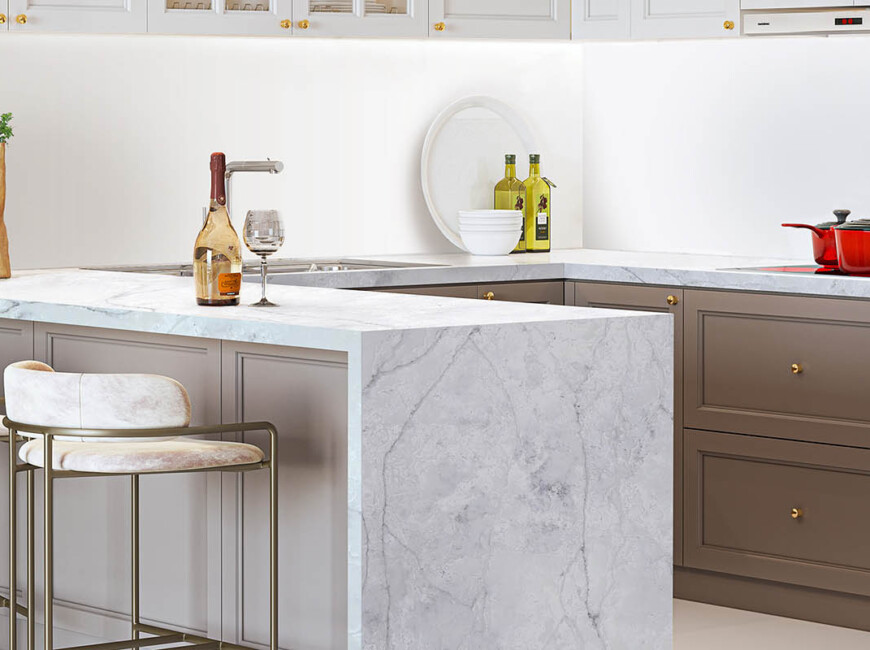 Штучний кварцовий камінь Avant Quartz 7970 Calacatta Troyes — фото 4 — MAS — Modern Acrylic Stone