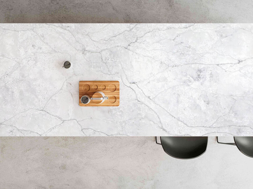 Штучний кварцовий камінь Avant Quartz 7970 Calacatta Troyes — фото 5 — MAS — Modern Acrylic Stone