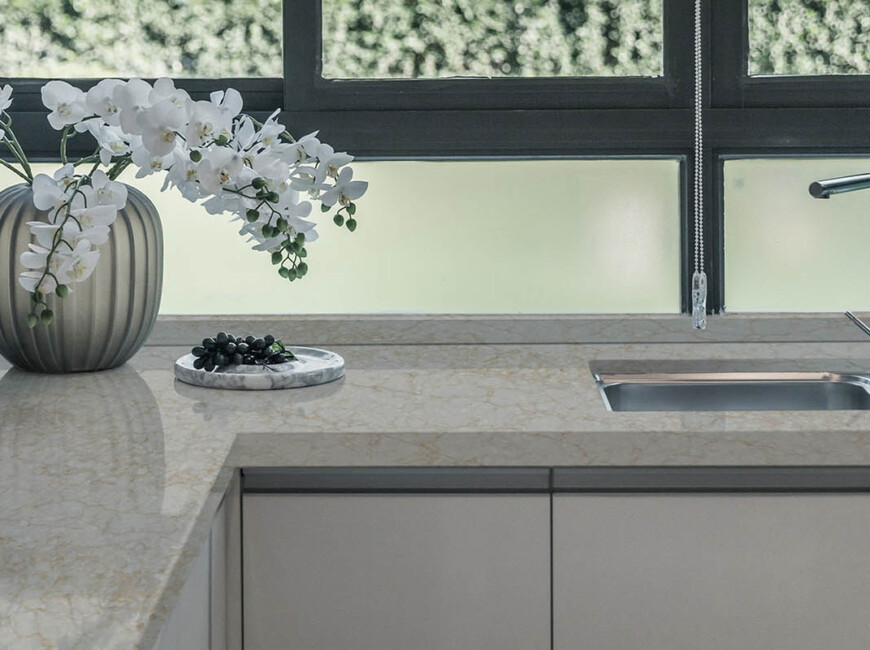 Штучний кварцовий камінь Avant Quartz 9030 Royal Beige — фото 3 — MAS — Modern Acrylic Stone