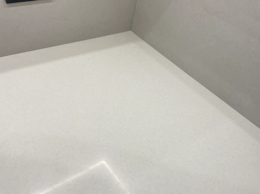 Кухонная столешница с мойкой из акрила Grandex S-204 Creamy Sand — фото 7 — MAS — Modern Acrylic Stone