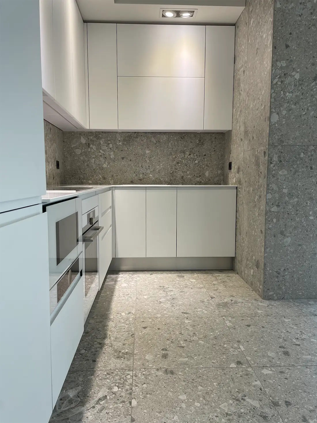Столешница и мойка из акрилового камня Grandex A-422 Snow Pile — фото 3 — MAS — Modern Acrylic Stone