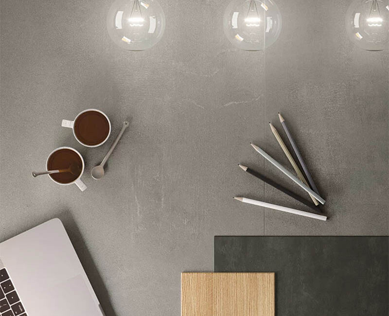 Широкоформатна керамогранітна плита Atlas Plan Boost Grey — фото 3 — MAS — Modern Acrylic Stone