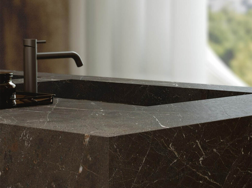 Широкоформатная керамогранитная плита Marazzi Grande Stone Look Breccia Imperiale — фото 3 — MAS — Modern Acrylic Stone