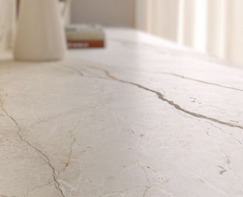 Широкоформатна керамогранітна плита Marazzi Grande Stone Look Silver Root White 3D — фото 3 — MAS — Modern Acrylic Stone