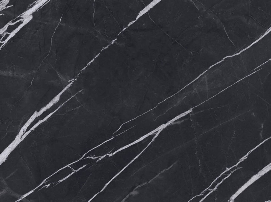 Широкоформатна керамогранітна плита Materia Black Passion Fullvein 3D — фото 2 — MAS — Modern Acrylic Stone