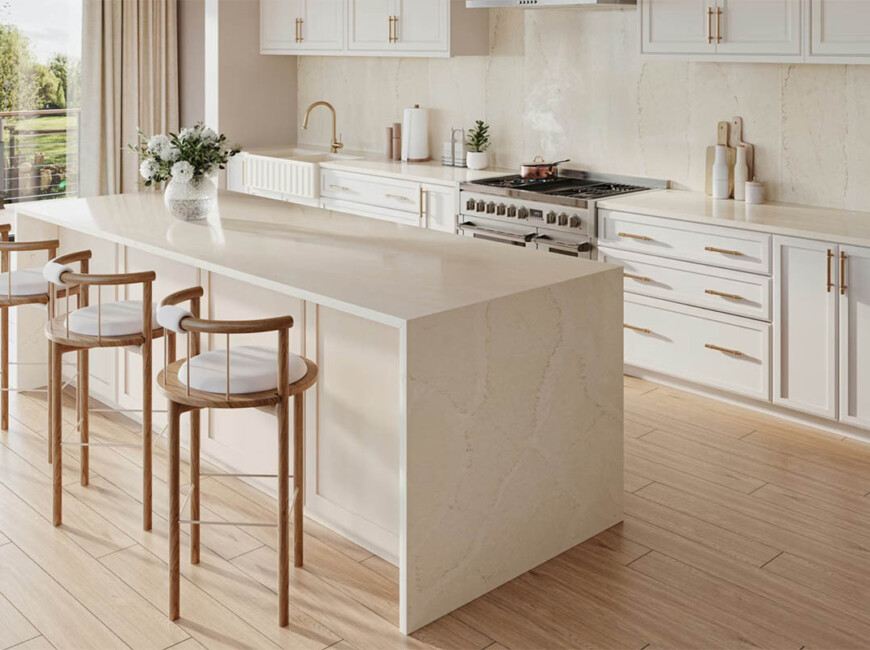 Искусственный кварцевый камень Silestone Calacatta Tova — фото 5 — MAS — Modern Acrylic Stone