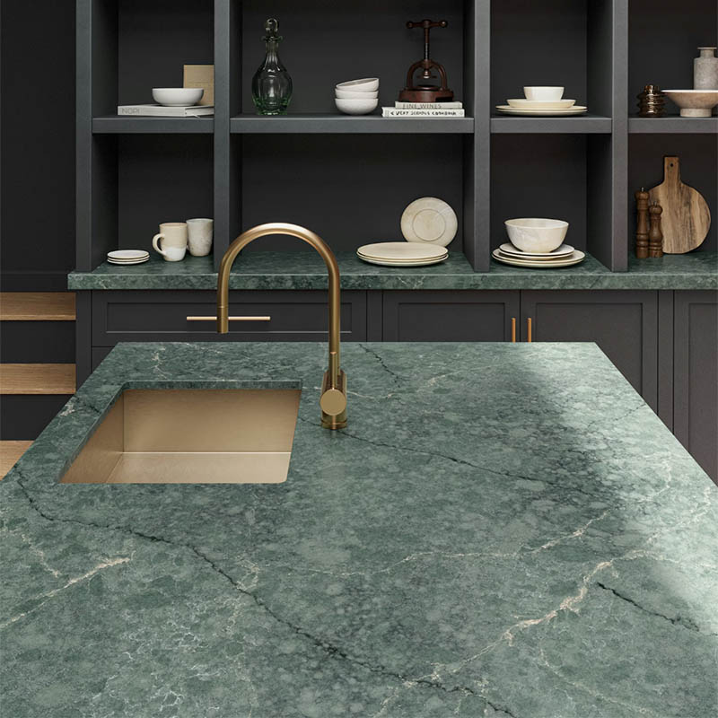Стільниця на острів з кварцового агломерату — MAS — Modern Acrylic Stone