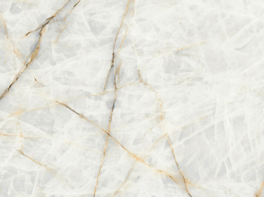 Широкоформатна керамогранітна плита Ascale Aura Lux White — фото 2 — MAS — Modern Acrylic Stone