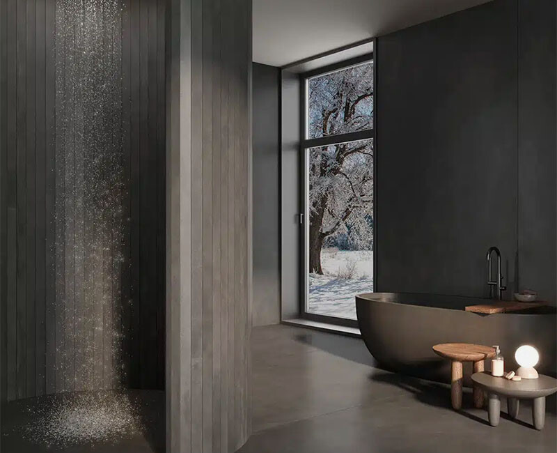Широкоформатна керамогранітна плита Ascale Cosmopolita Dark — фото 3 — MAS — Modern Acrylic Stone