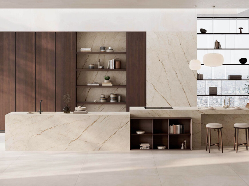 Широкоформатная керамогранитная плита Ascale Savanna Terra — фото 5 — MAS — Modern Acrylic Stone