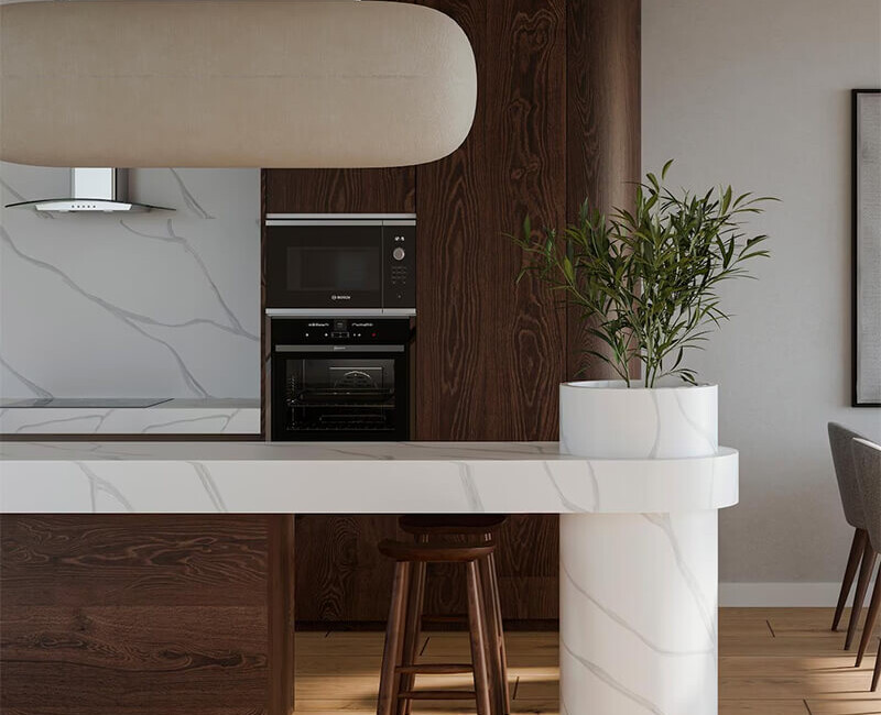 Искусственный акриловый камень Krion L111 Calacatta — фото 2 — MAS — Modern Acrylic Stone
