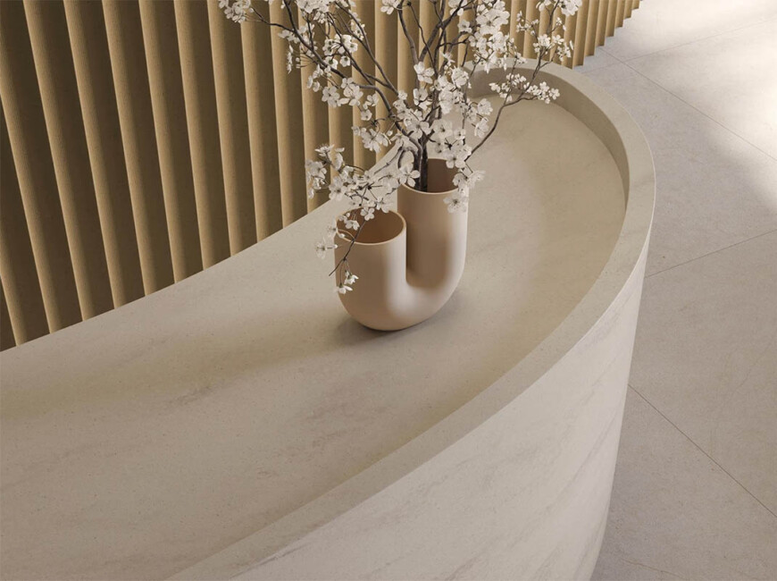 Искусственный акриловый камень Krion L511 Creta — фото 2 — MAS — Modern Acrylic Stone