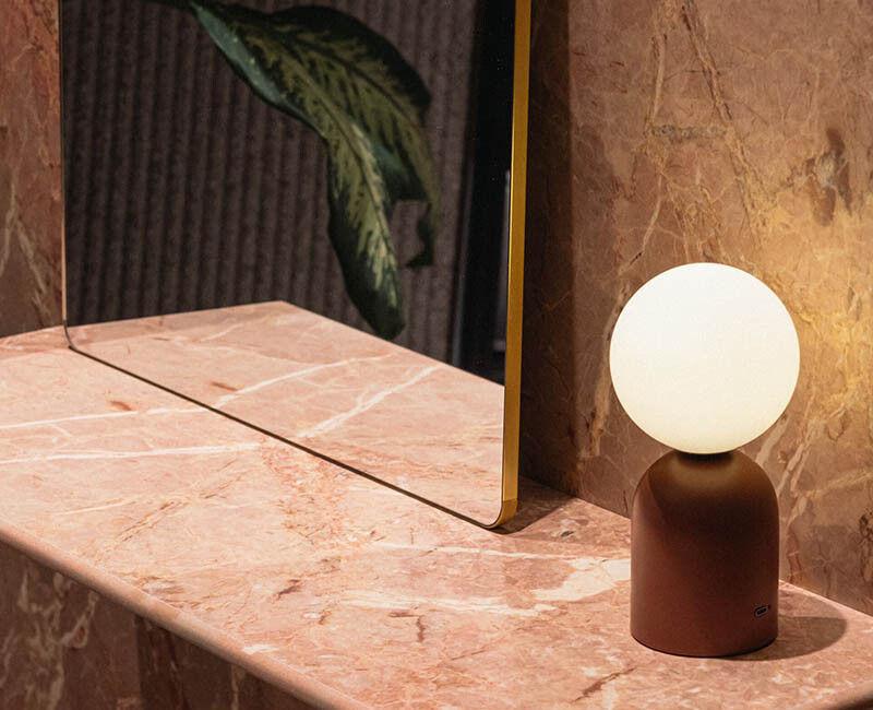 Широкоформатная керамогранитная плита Sapienstone Breccia Rosa 4D — фото 6 — MAS — Modern Acrylic Stone